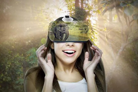 Application of PD70-01C in VR glasses electronic components